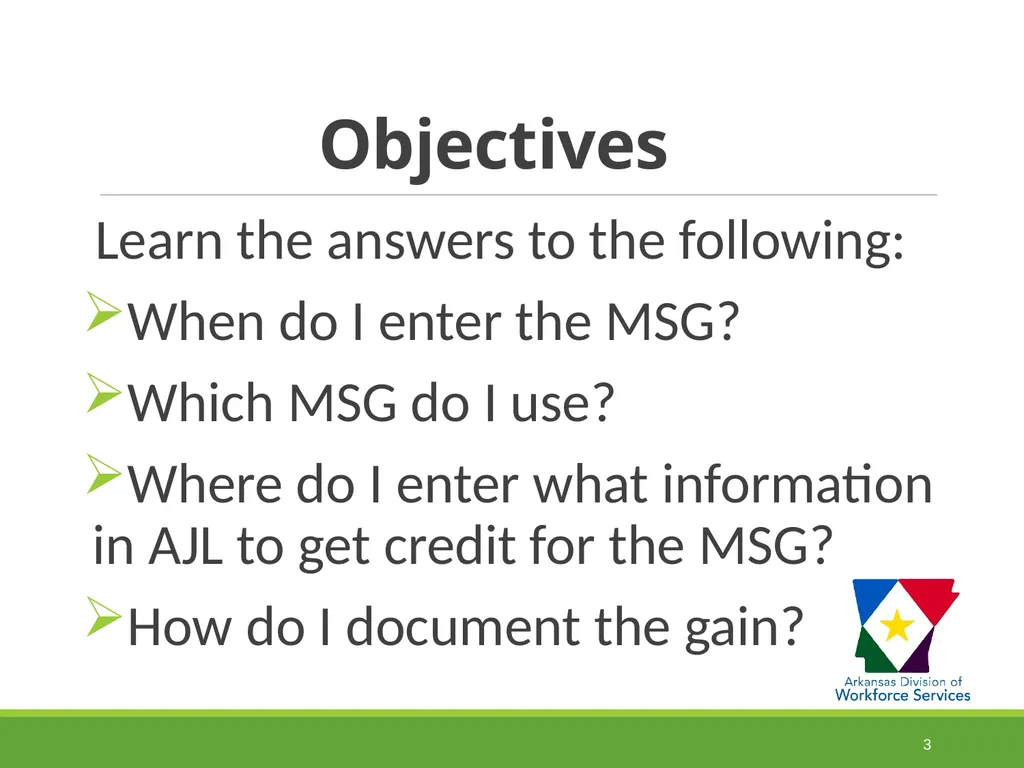 Measurable Skill Gains Performance Indicators - slide 3 of 51