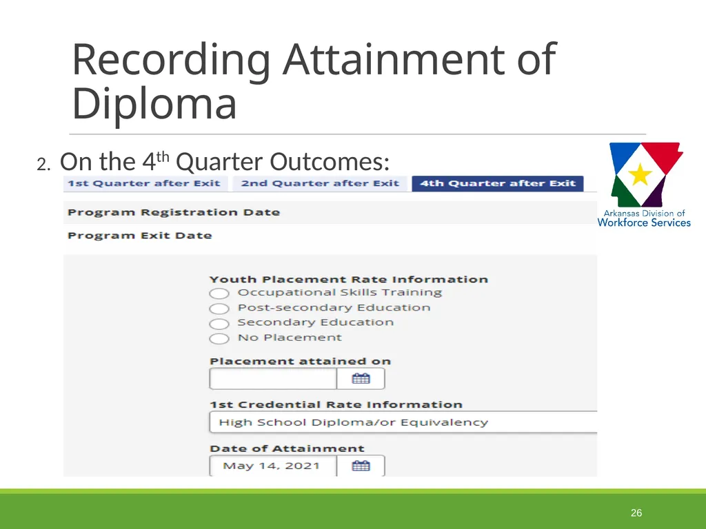 Measurable Skill Gains Performance Indicators - slide 26 of 51