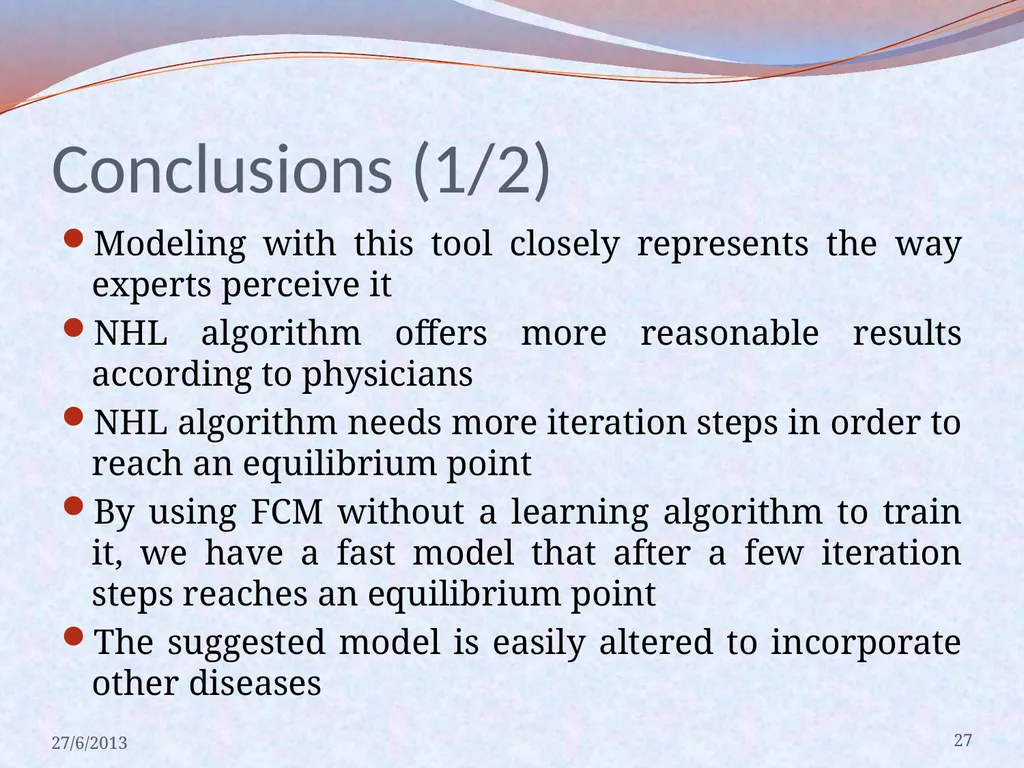 Non Linear Hebbian Learning Techniques and Fuzzy - slide 27 of 29