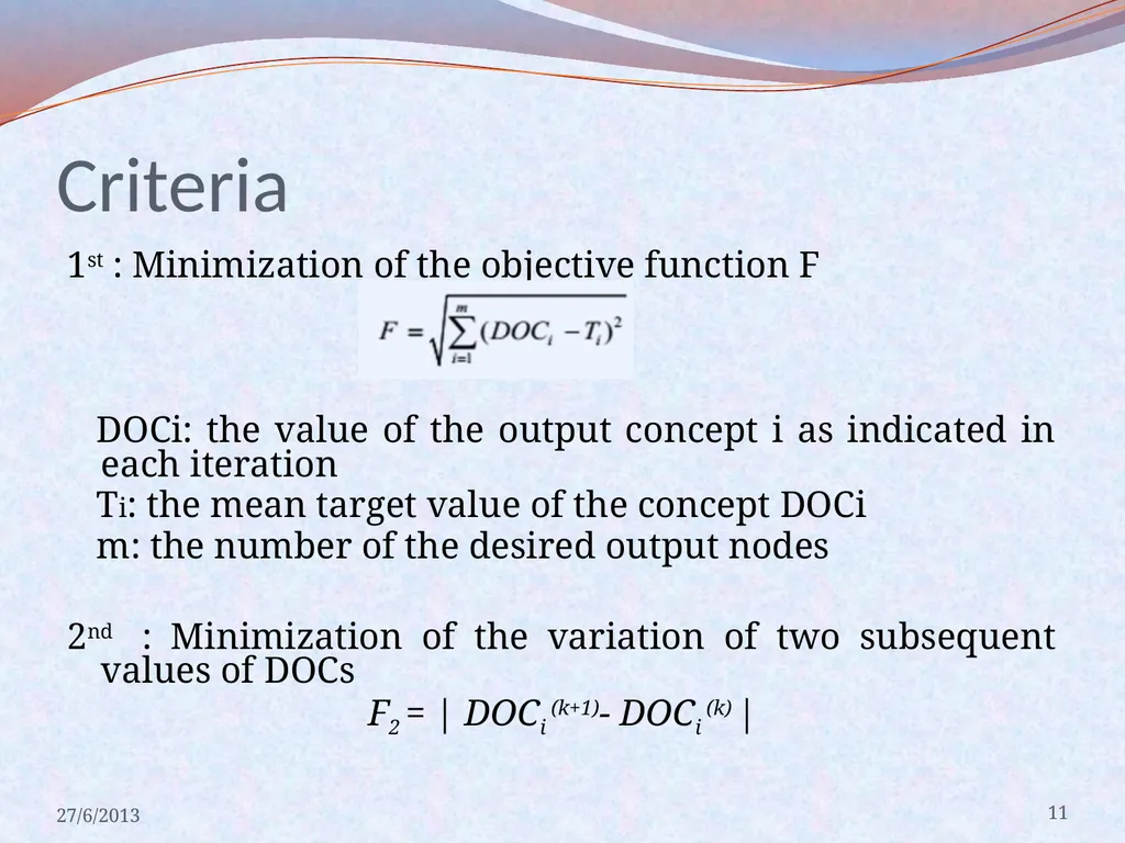 Non Linear Hebbian Learning Techniques and Fuzzy - slide 11 of 29