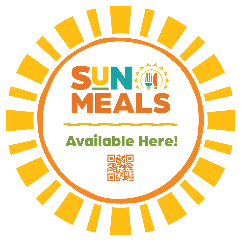 SUN Meals Window Cling SUN Meals to Go Window - slide 1 of 3
