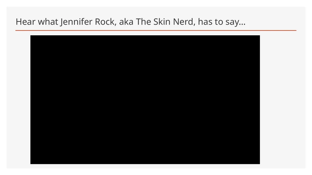 Sun and Skin Debunk the myths about skin care, sun - slide 19 of 28