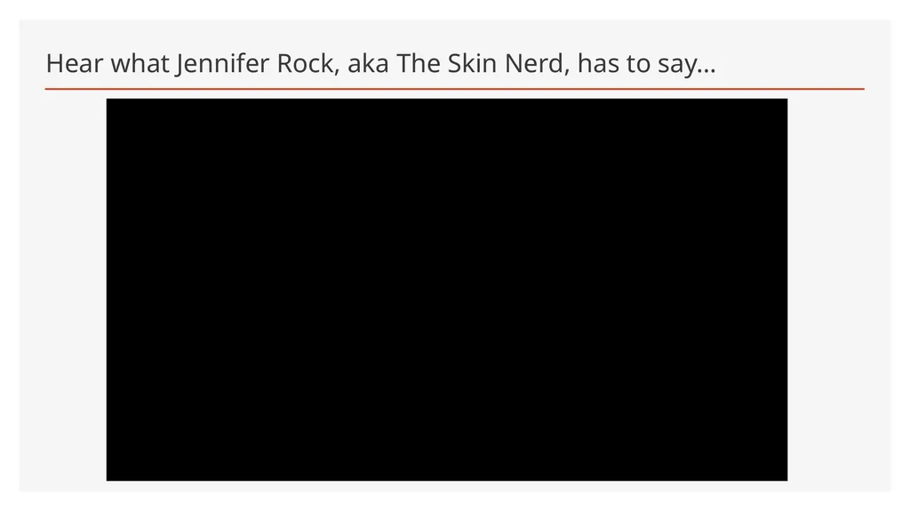 Sun and Skin Debunk the myths about skin care, sun - slide 25 of 28