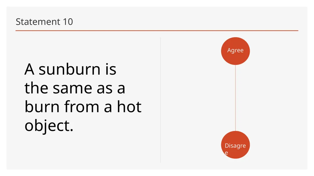 Sun and Skin Debunk the myths about skin care, sun - slide 20 of 28