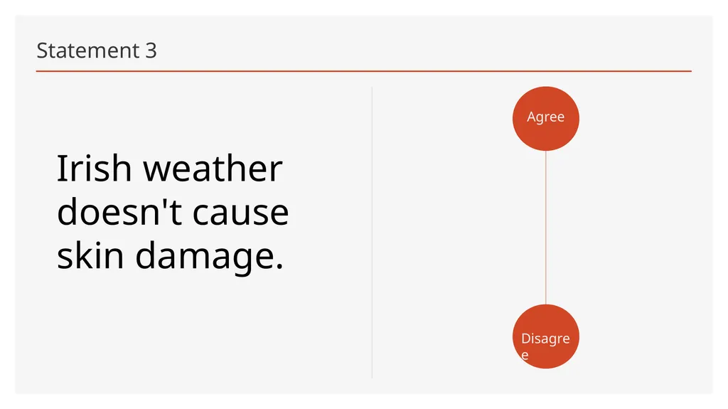 Sun and Skin Debunk the myths about skin care, sun - slide 6 of 28