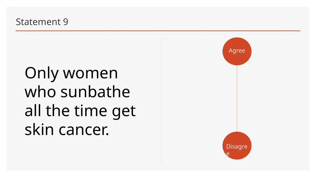 Sun and Skin Debunk the myths about skin care, sun - slide 18 of 28