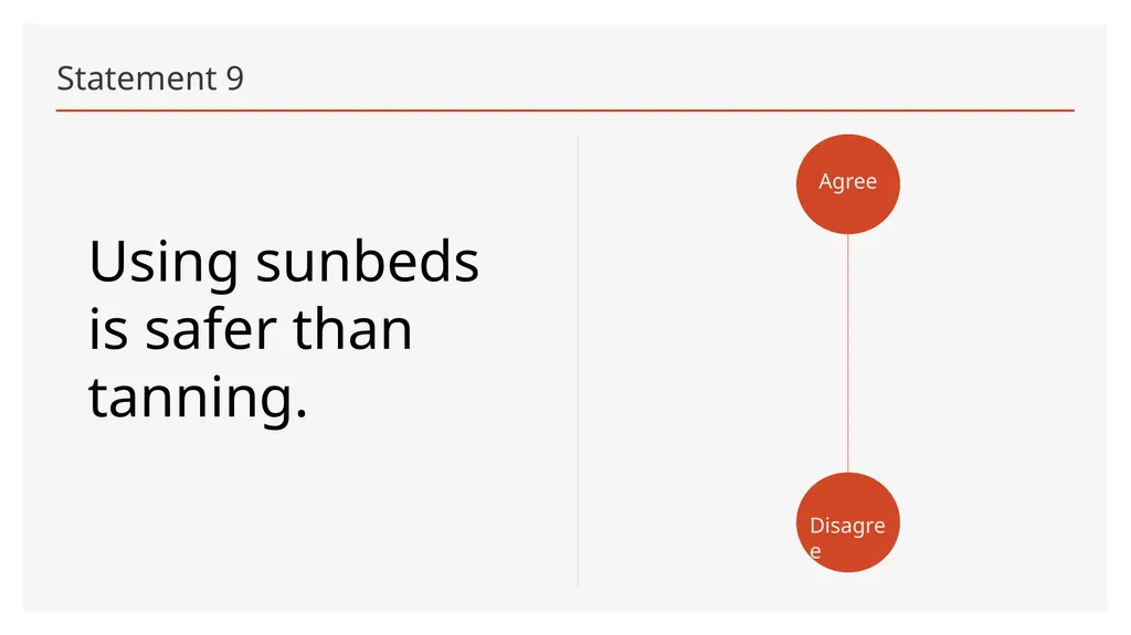 Sun and Skin Debunk the myths about skin care, sun - slide 26 of 28