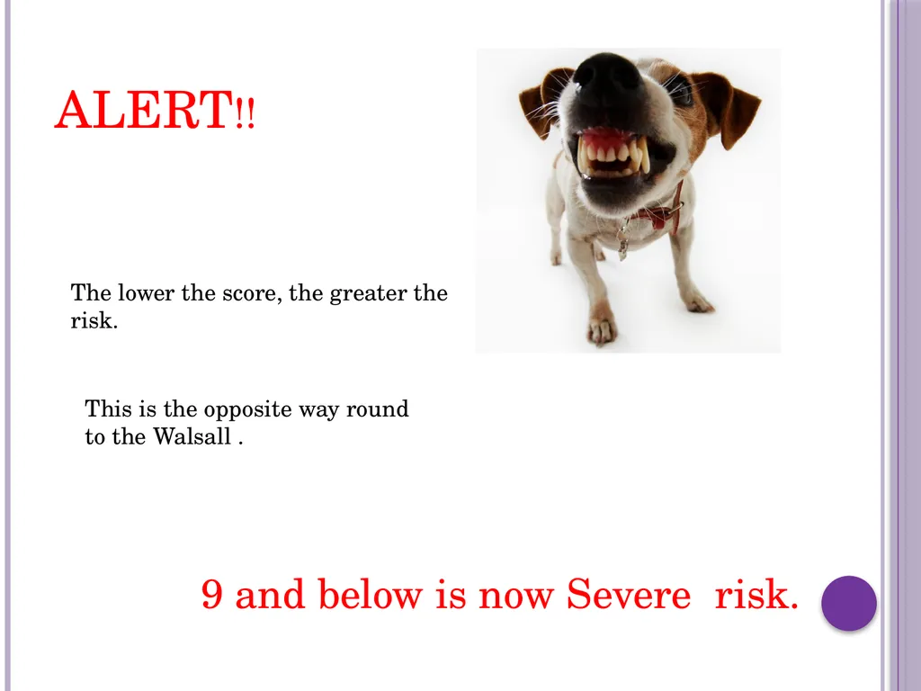 Pressure ulcer risk assessment The Braden scale - slide 5 of 20