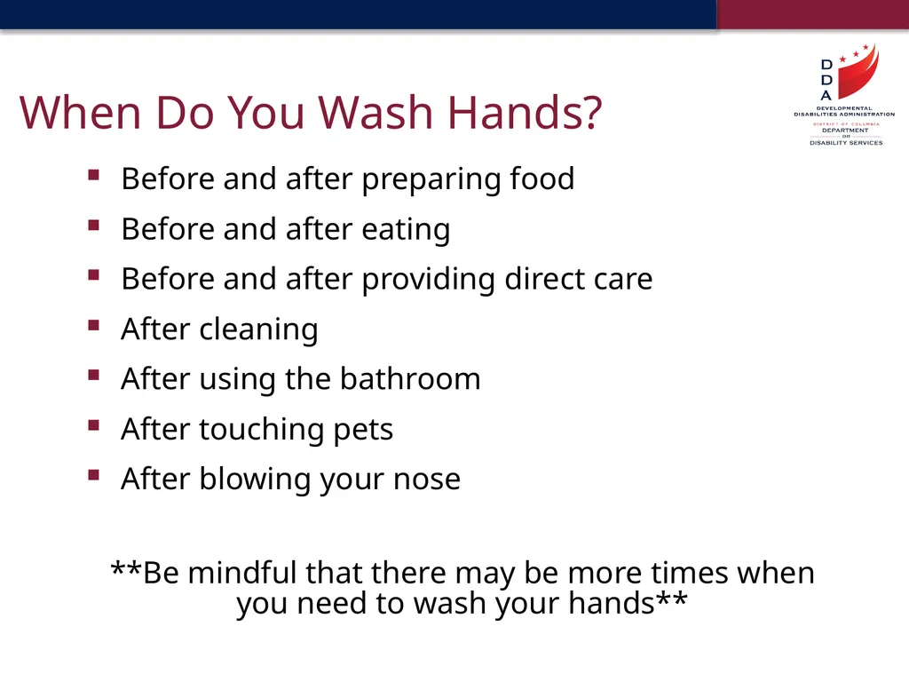Universal Precautions & General Safety Guidelines - slide 16 of 41