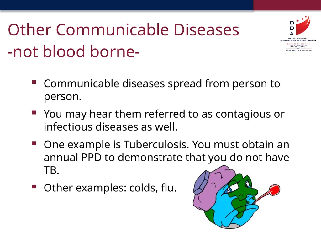 Universal Precautions & General Safety Guidelines - slide 23 of 41