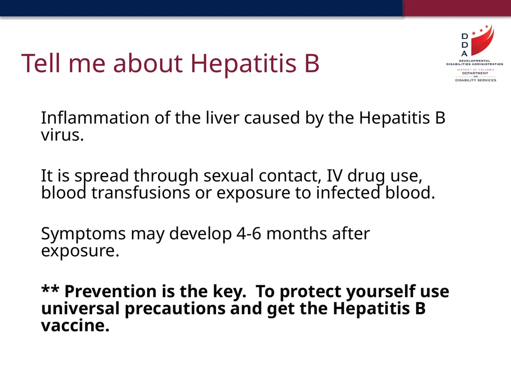 Universal Precautions & General Safety Guidelines - slide 6 of 41