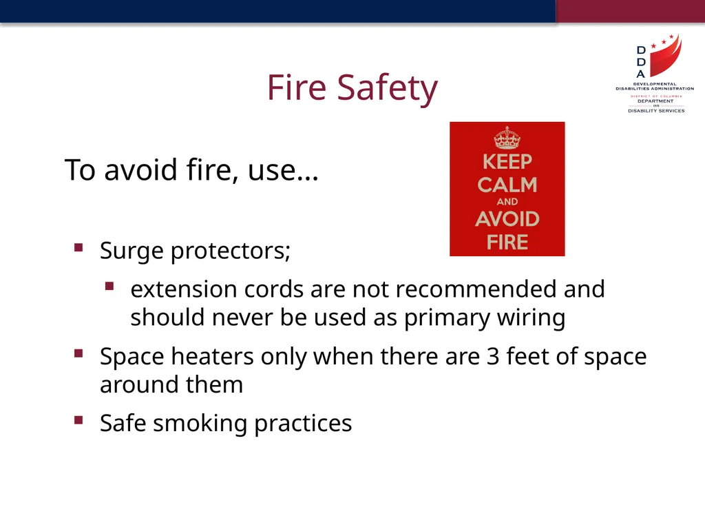 Universal Precautions & General Safety Guidelines - slide 31 of 41