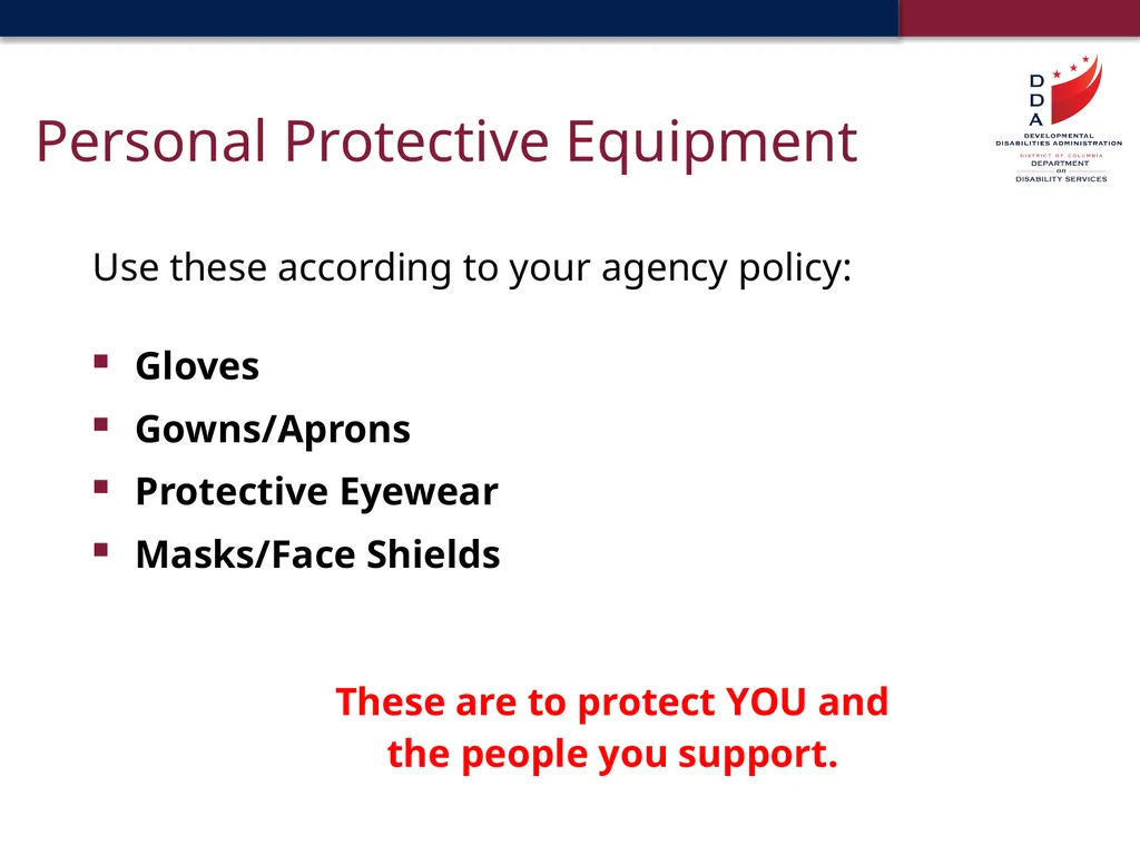 Universal Precautions & General Safety Guidelines - slide 17 of 41