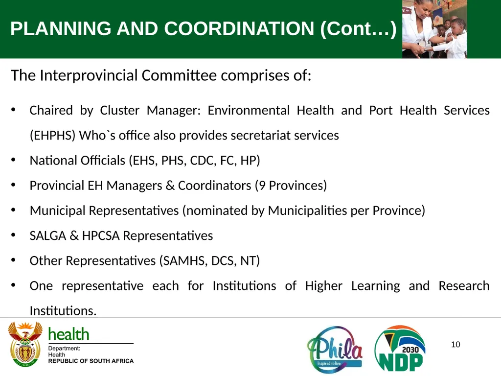 World Environmental Health Day Webinar 2022 Theme: - slide 10 of 19