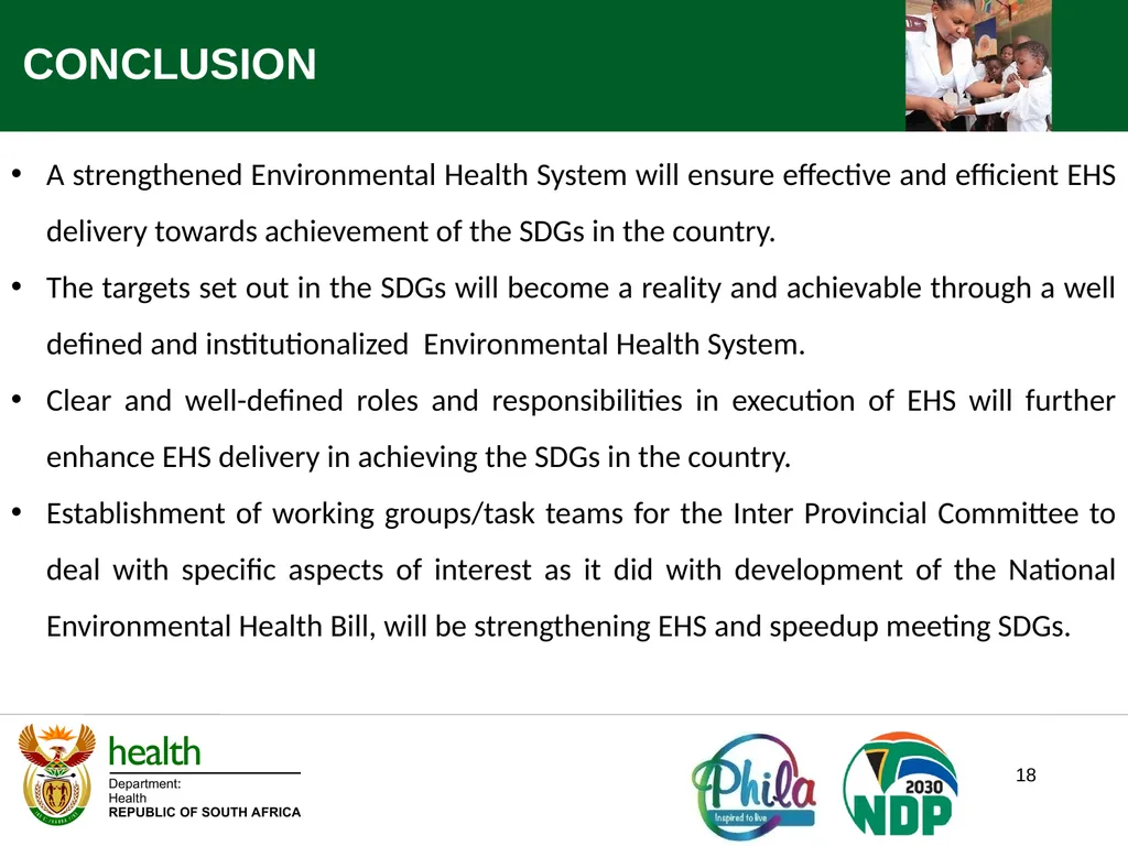 World Environmental Health Day Webinar 2022 Theme: - slide 18 of 19