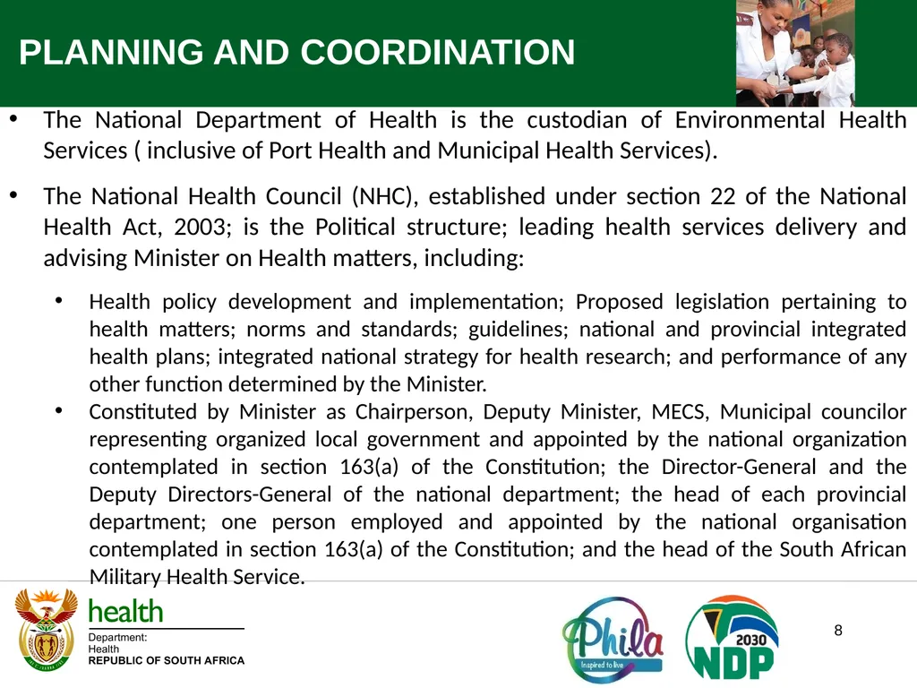 World Environmental Health Day Webinar 2022 Theme: - slide 8 of 19