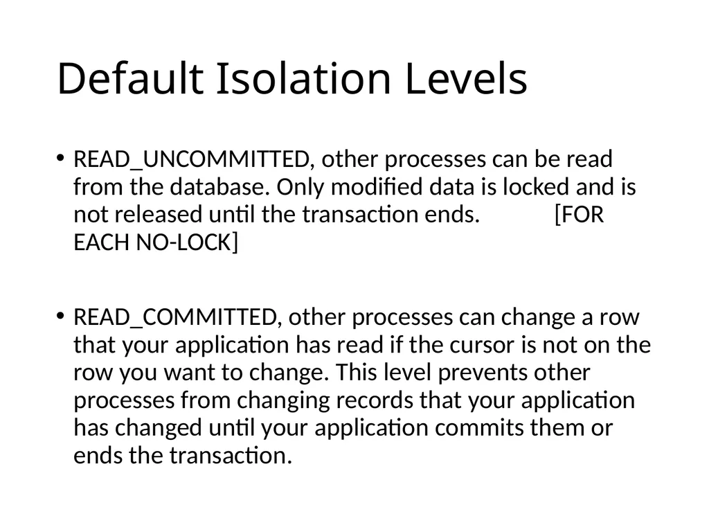 SQL92 for a Progress DBA Bob Brennan Integrated - slide 16 of 54