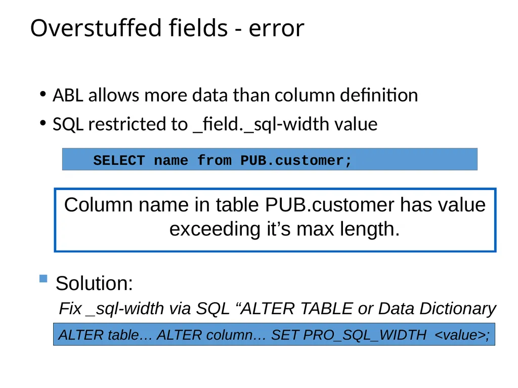 SQL92 for a Progress DBA Bob Brennan Integrated - slide 42 of 54