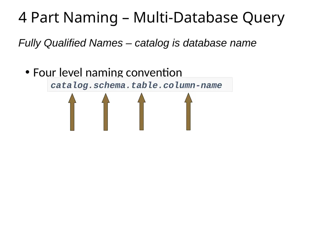 SQL92 for a Progress DBA Bob Brennan Integrated - slide 37 of 54
