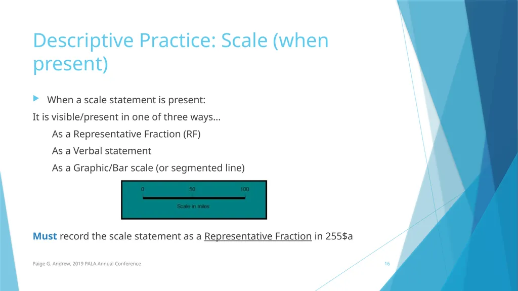 DESCRIBING MAPS: BASIC CATALOGING TECHNIQUES AND - slide 16 of 50