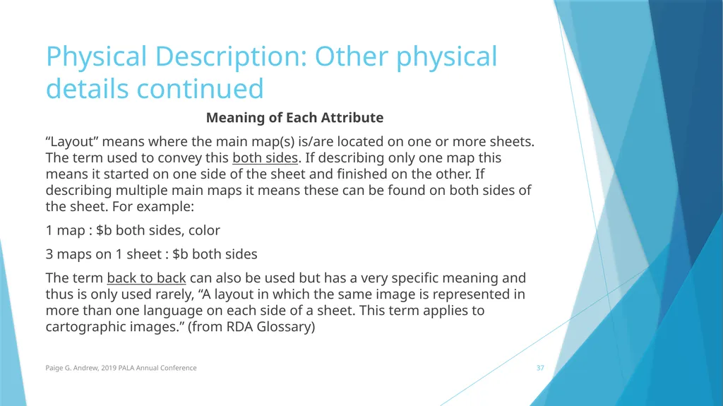 DESCRIBING MAPS: BASIC CATALOGING TECHNIQUES AND - slide 37 of 50