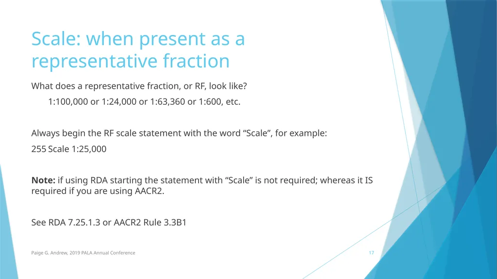DESCRIBING MAPS: BASIC CATALOGING TECHNIQUES AND - slide 17 of 50