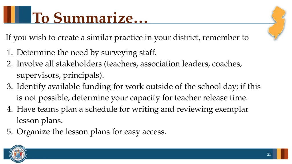 Franklin Township Public Schools Lesson Plan - slide 23 of 24