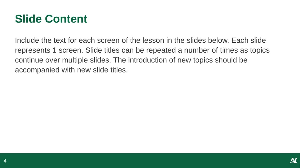 Weekly Lesson Template Learning & Teaching - slide 4 of 16