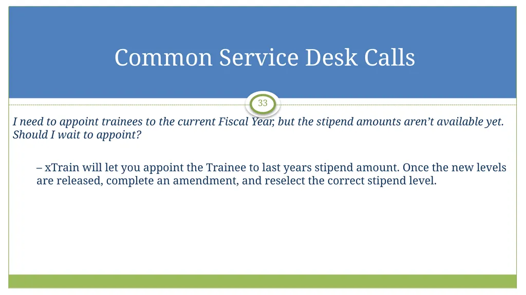 xTrain Overview electronic Research Administration - slide 33 of 35