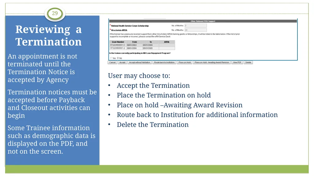 xTrain Overview electronic Research Administration - slide 29 of 35