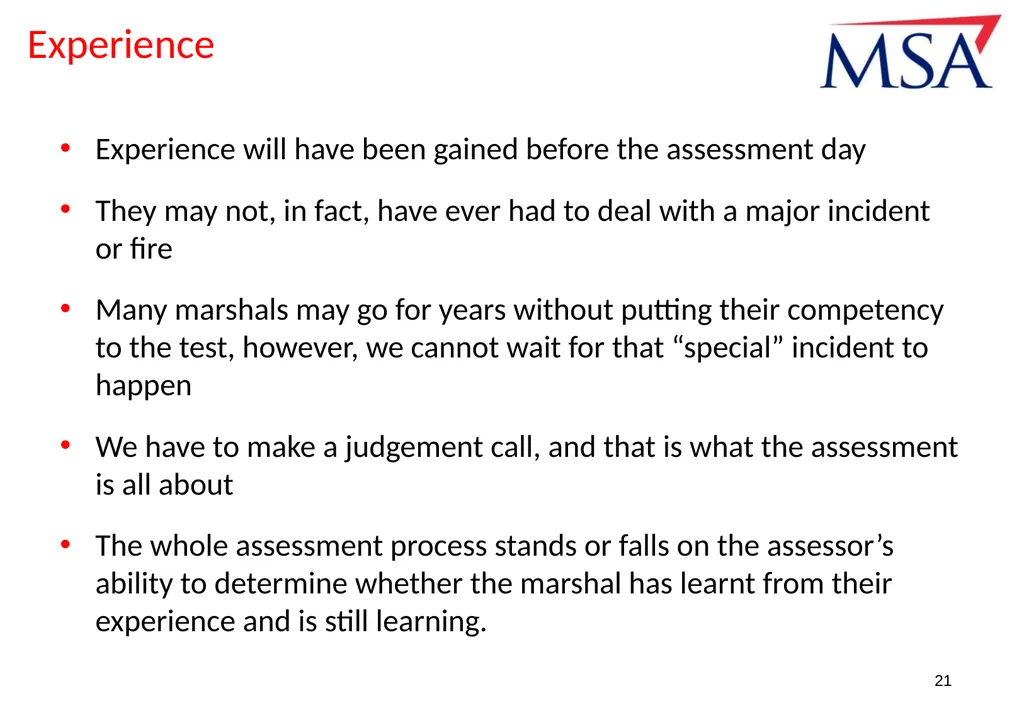 INTRODUCTION Name: Experience: Discipline(s) - slide 21 of 31