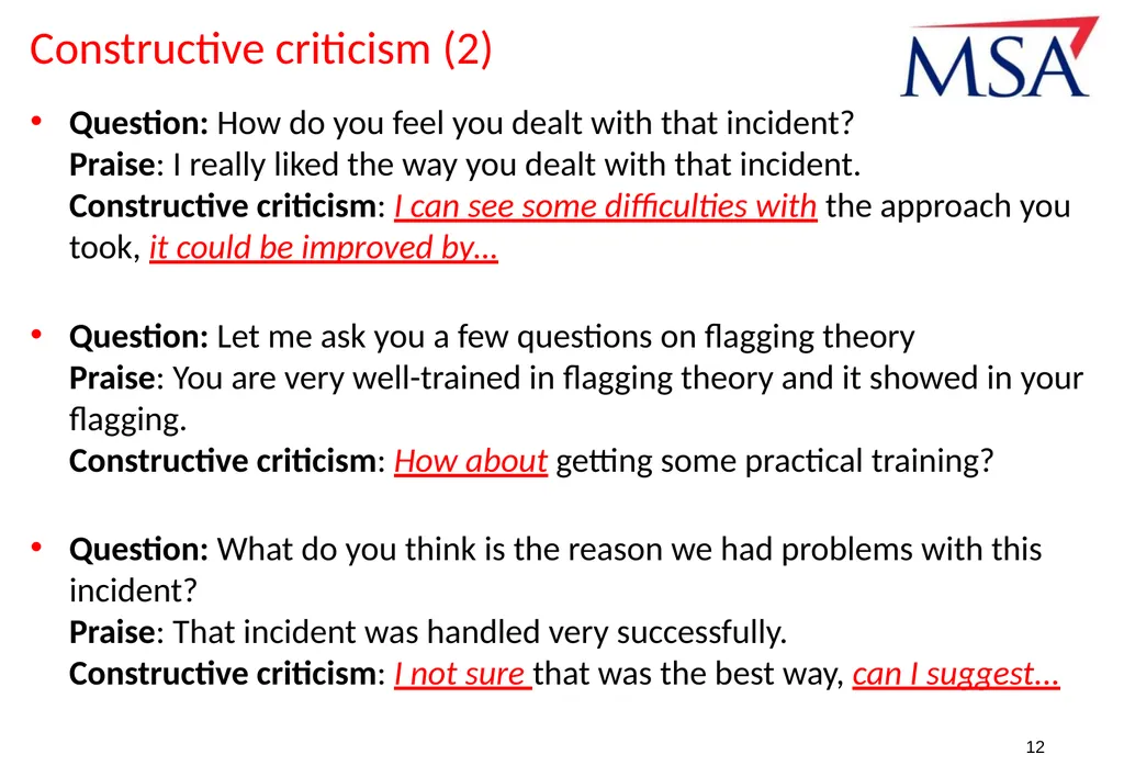 INTRODUCTION Name: Experience: Discipline(s) - slide 12 of 31