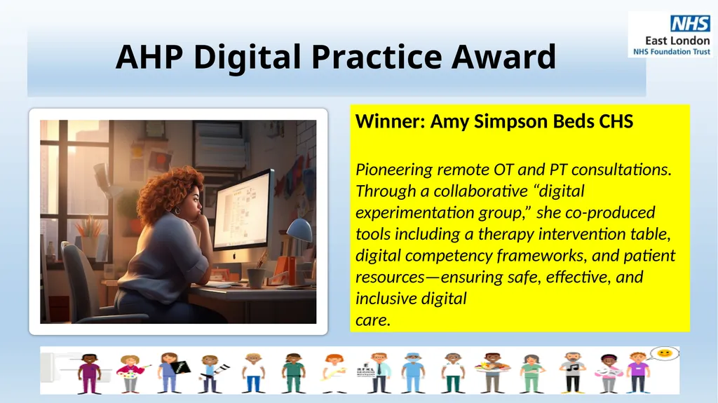 ELFT Allied Health Professionals Awards 2025 ELFT - slide 6 of 9