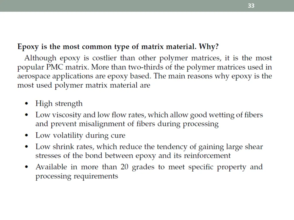 INTRODUCTION TO COMPOSITE MATERIALS 1 A composite - slide 33 of 82
