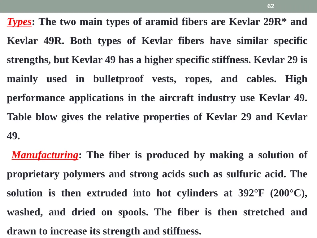 INTRODUCTION TO COMPOSITE MATERIALS 1 A composite - slide 62 of 82