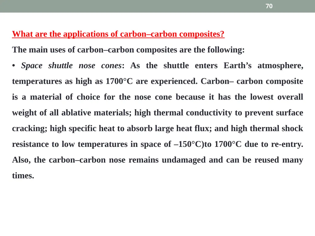 INTRODUCTION TO COMPOSITE MATERIALS 1 A composite - slide 70 of 82