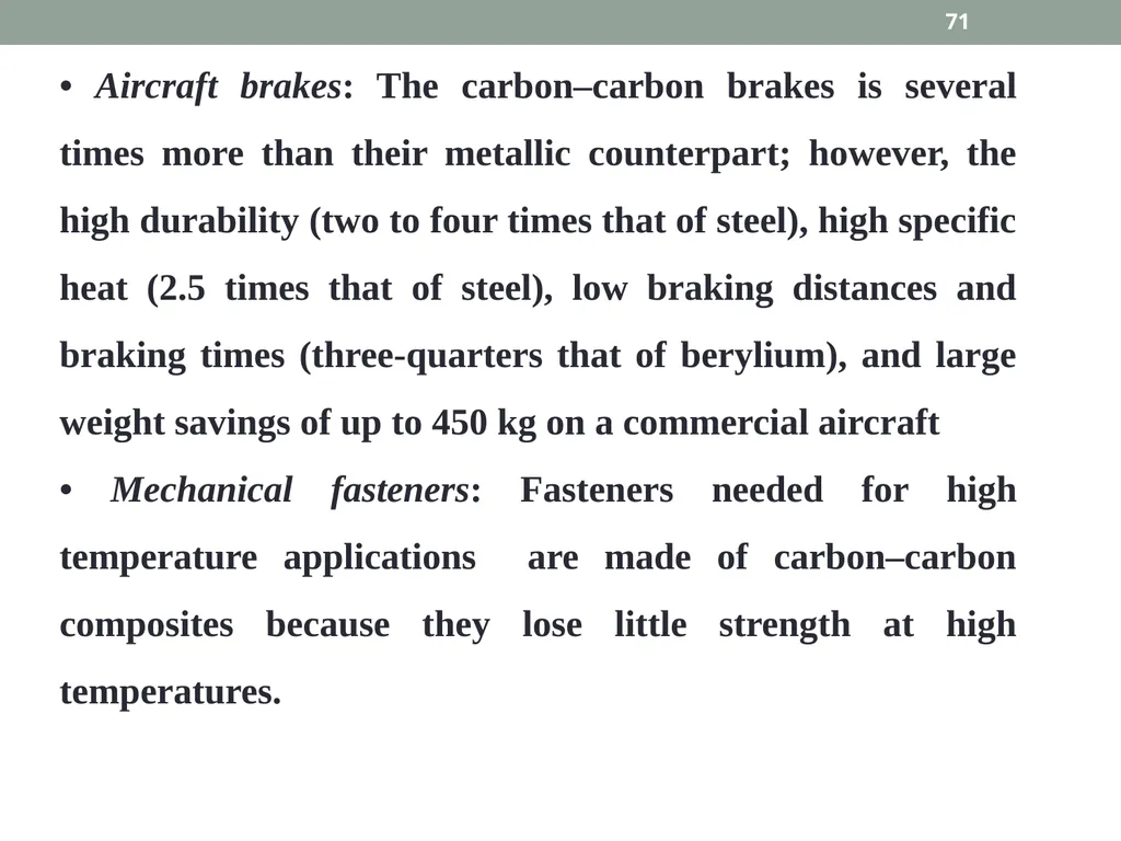 INTRODUCTION TO COMPOSITE MATERIALS 1 A composite - slide 71 of 82