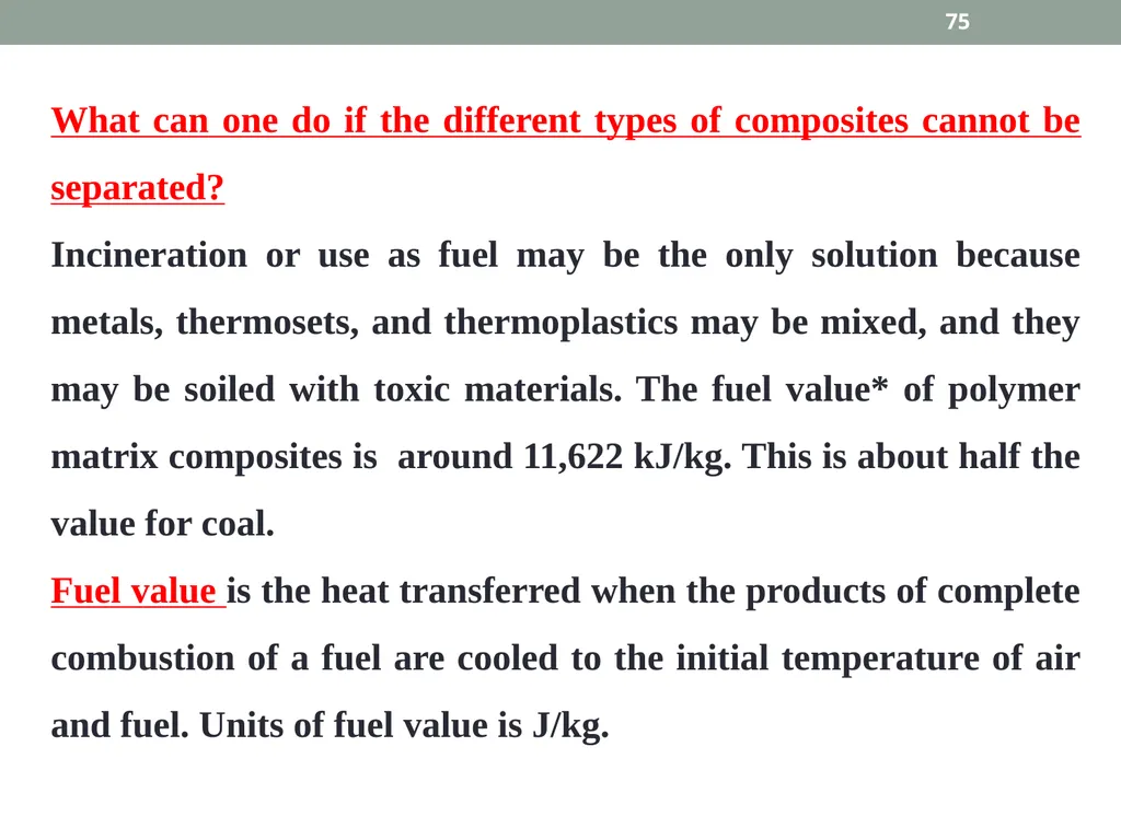 INTRODUCTION TO COMPOSITE MATERIALS 1 A composite - slide 75 of 82