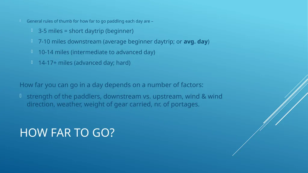 Plan an Expedition: Paddling Trips (Canoeing & - slide 13 of 26