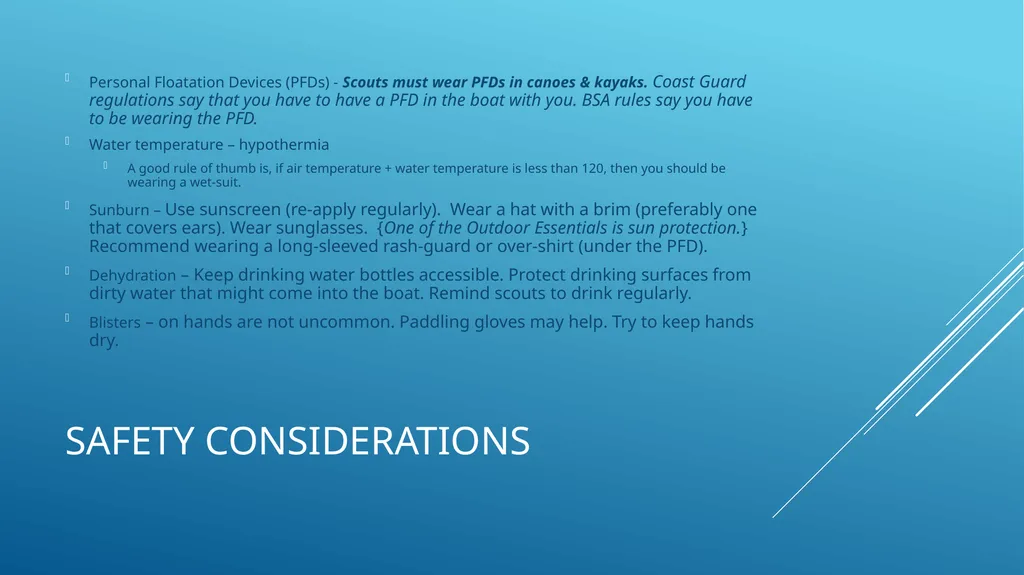 Plan an Expedition: Paddling Trips (Canoeing & - slide 20 of 26