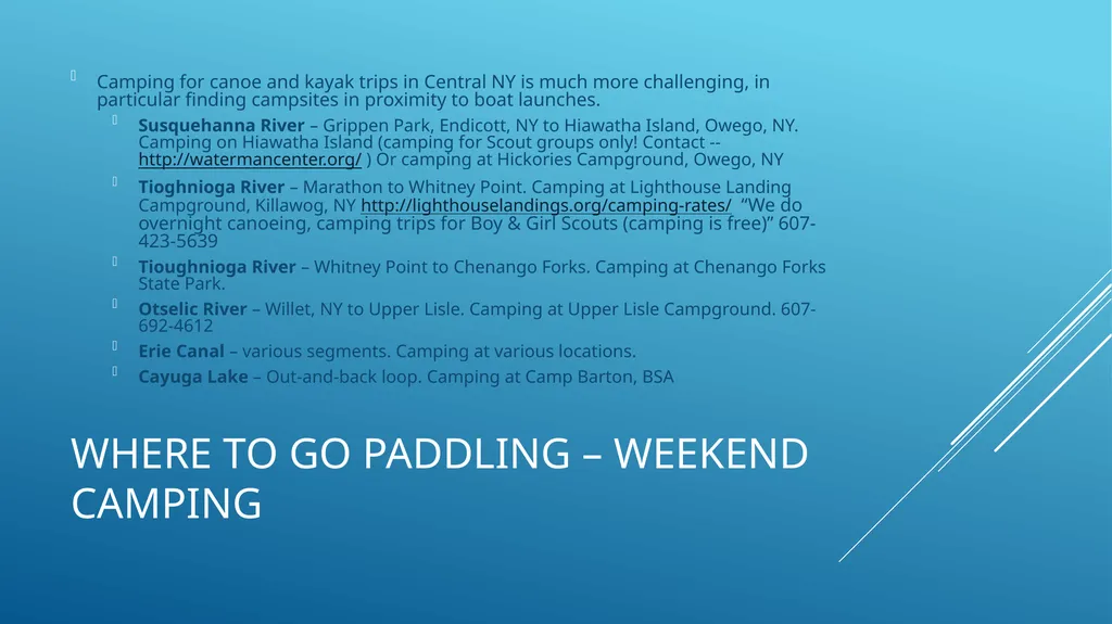 Plan an Expedition: Paddling Trips (Canoeing & - slide 10 of 26