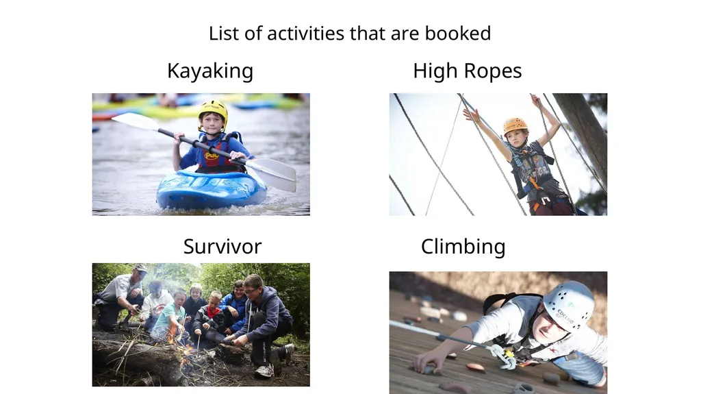Year 6 Residential - Boreatton Park Monday 30th - slide 5 of 18