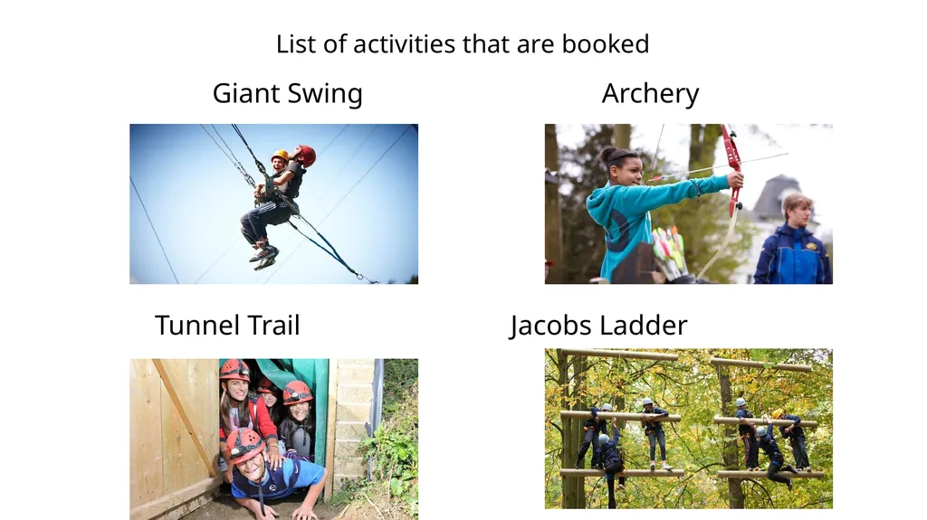 Year 6 Residential - Boreatton Park Monday 30th - slide 7 of 18