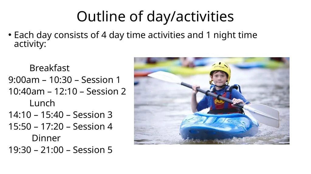 Year 6 Residential - Boreatton Park Monday 30th - slide 4 of 18