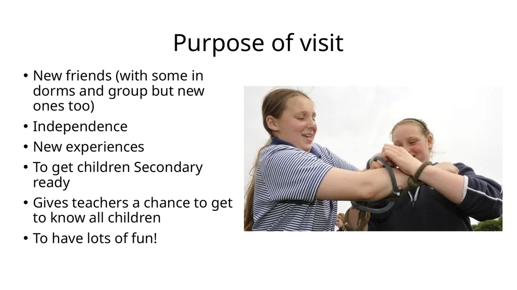 Year 6 Residential - Boreatton Park Monday 30th - slide 2 of 18