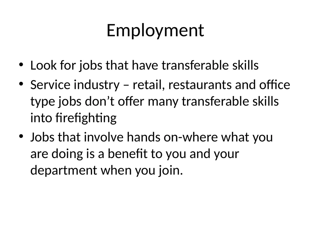 Becoming A Firefighter 5 Year Plan 4 Important - slide 4 of 14