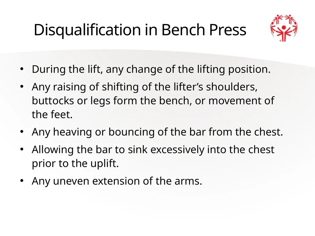 Powerlifting Official Rules Events Offered Squat - slide 22 of 45