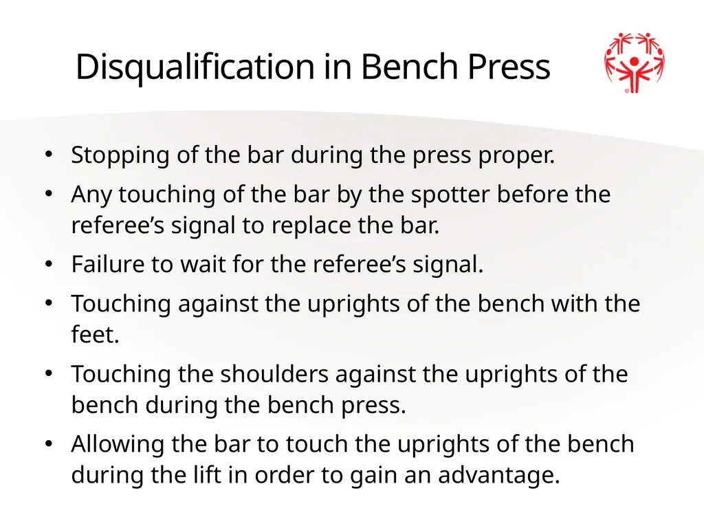 Powerlifting Official Rules Events Offered Squat - slide 23 of 45