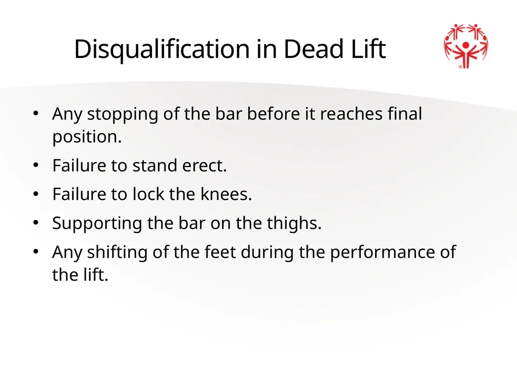 Powerlifting Official Rules Events Offered Squat - slide 26 of 45