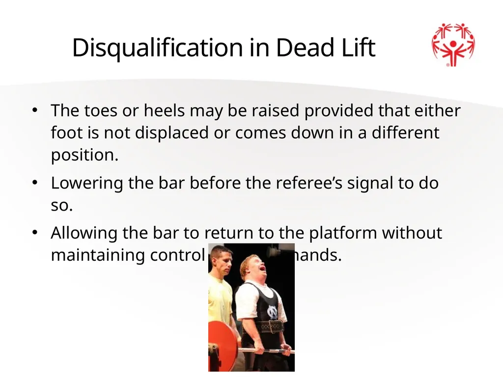 Powerlifting Official Rules Events Offered Squat - slide 27 of 45
